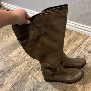 Wide calf boots
